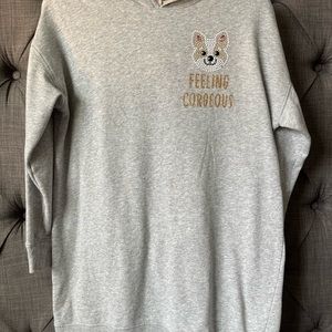 Over sized sweater tunic